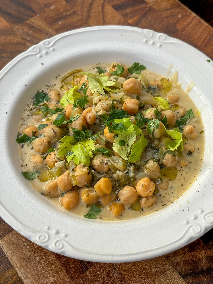 Creamy Celery + Chickpea Stew Creamy Celery + Chickpea Stew